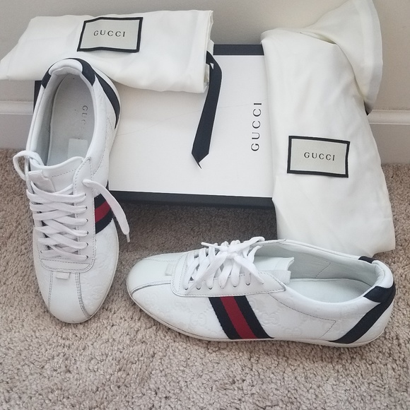 gucci flat sneakers
